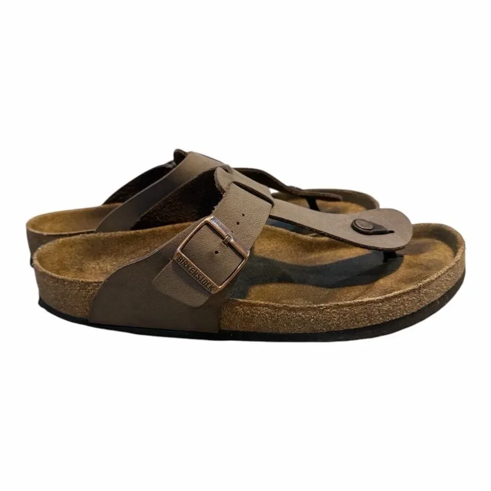 BIRKENSTOCK Medina Men’s Brown Oiled Leather Sandals Size 13